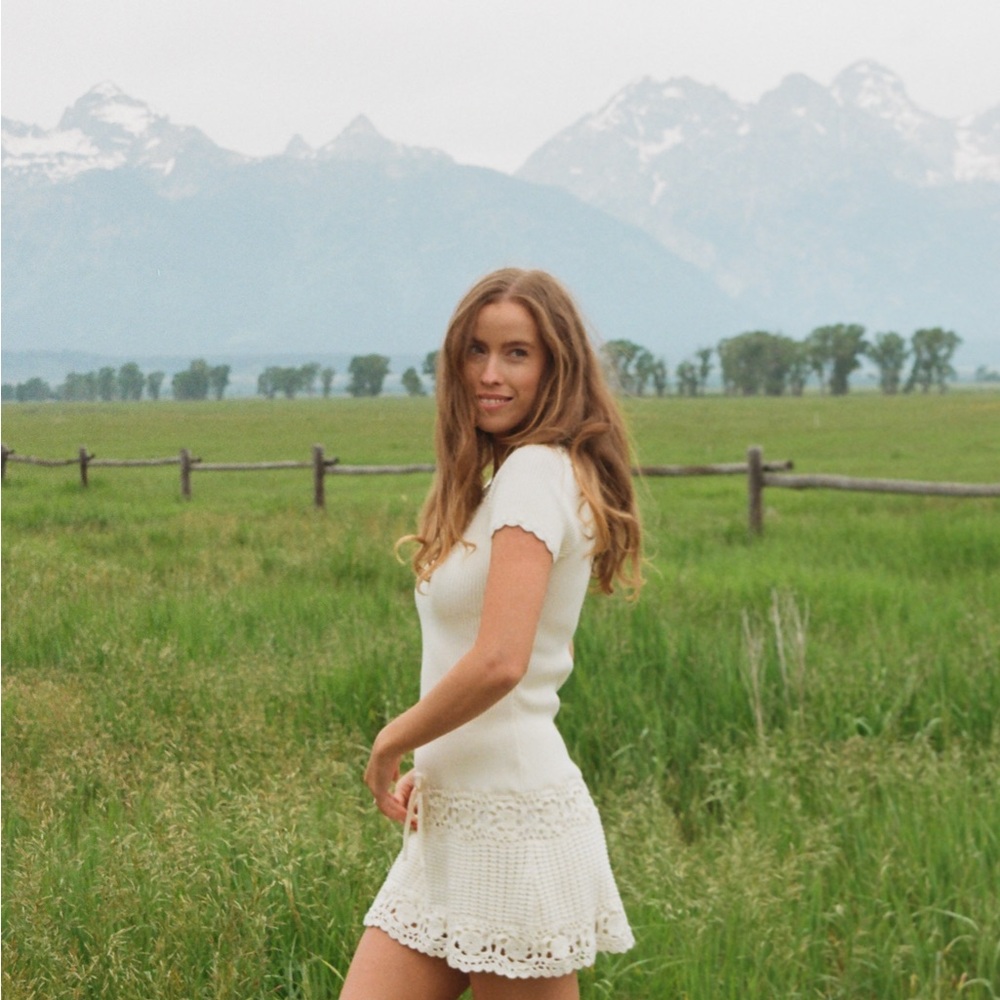 Frankie’s Bikinis Bella Hadid Libra Knit Mini dress